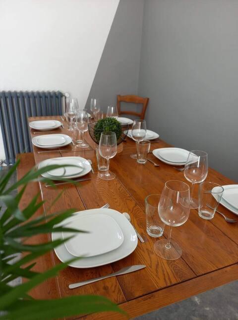 Agreable Maison De Ville Au Calme แซลส์-ซูร์-แชร์ ภายนอก รูปภาพ